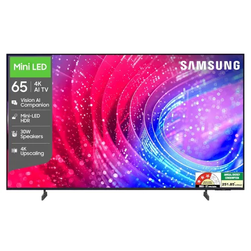 Image of Samsung 65 inch (163cm) Mini LED 4K Vision AI 2026 Smart TV | 30W Speakers