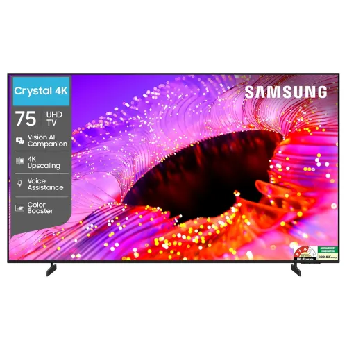Image of Samsung 75 inch (189cm) Crystal UHD 4K Vision AI 2026 Smart TV 4K Upscaling
