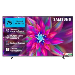 Samsung 189 cm (75 inches) Crystal 4K Ultra HD Smart LED TV UA75UE85AFULXL (Black)