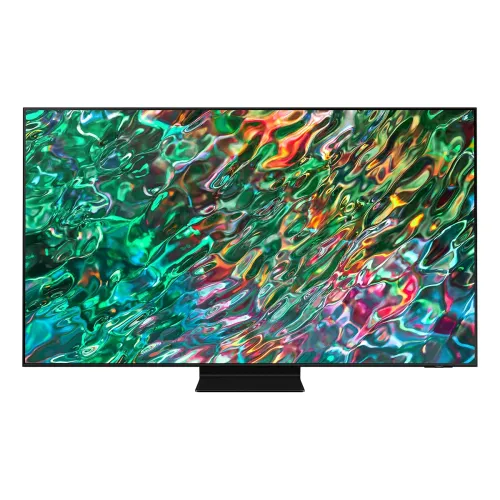 Image of Samsung 214 cm (85 inches) 4K Ultra HD Smart Neo QLED TV QA85QN90BAKXXL (Titan Black)