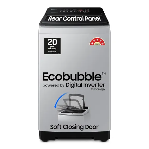 Image of Samsung 8kg 5 Star Eco Bubble Top Load Washing Machine