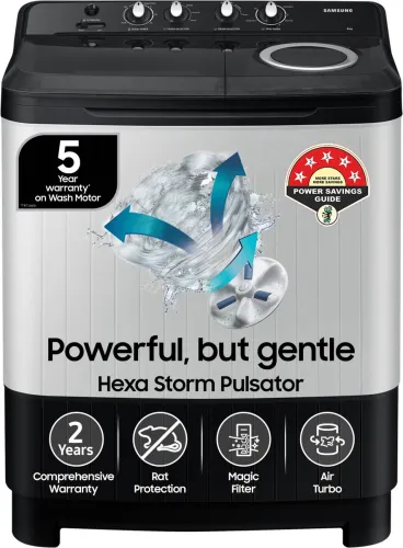 Image of Samsung 8 kg Semi Automatic Top Load Washing Machine