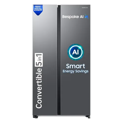 Image of Samsung 653 L Convertible Digital Inverter Side By Side Refrigerator