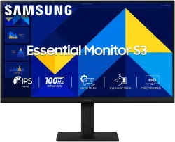 Samsung Essential Series S3 60.96 cm (24 inch) Full HD LED Backlit IPS Panel 