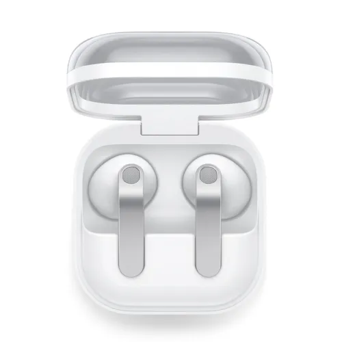 Image of Samsung Galaxy Buds4 (White) in-Ear Wireless Earbuds with Hi-Fi Audio 