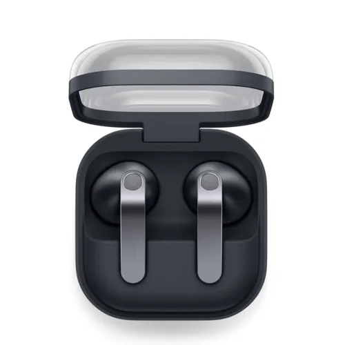 Image of Samsung Galaxy Buds4 (Black) in-Ear Wireless Earbuds with Hi-Fi Audio | Adaptive ANC and EQ 2.0 | 360-Audio | Live Trans