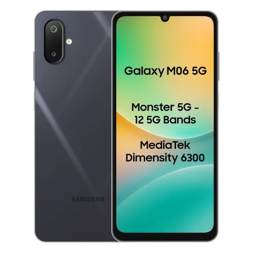 Image of Samsung Galaxy M06 5G Smartphone (4GB RAM, 128 GB Storage)