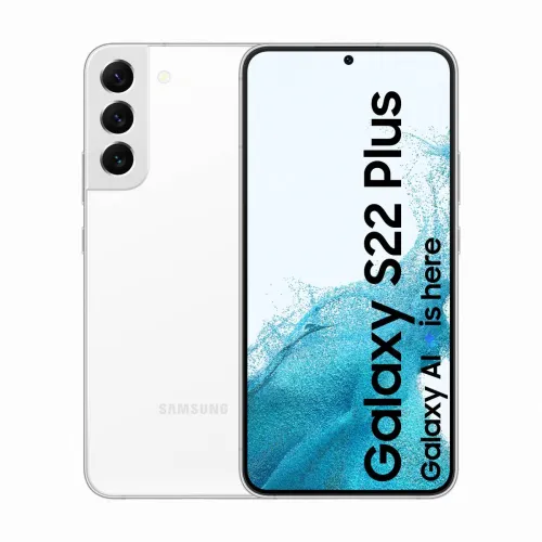 Image of Samsung Galaxy S22 Plus 5G (Phantom White, 128 GB) (8 GB RAM)