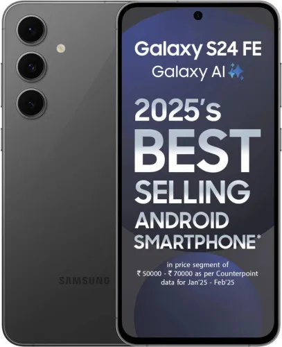 Image of Samsung Galaxy S24 FE 5G (Graphite,128 GB)  (8 GB RAM)