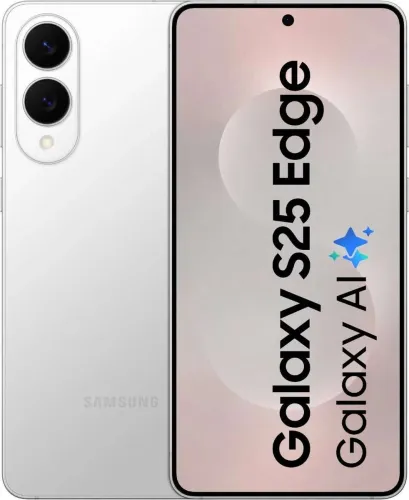 Image of Samsung Galaxy S25 Edge 5G (Titanium Silver, 256 GB) (12 GB RAM)