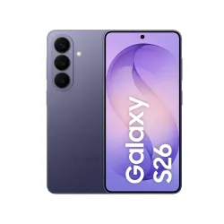 Samsung Galaxy S26 5G (Cobalt Violet, 12GB RAM, 256GB Storage), AI Phone