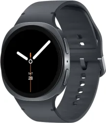 Samsung Galaxy Watch8 (40mm, Bluetooth) (Dark Gray Strap, Small)
