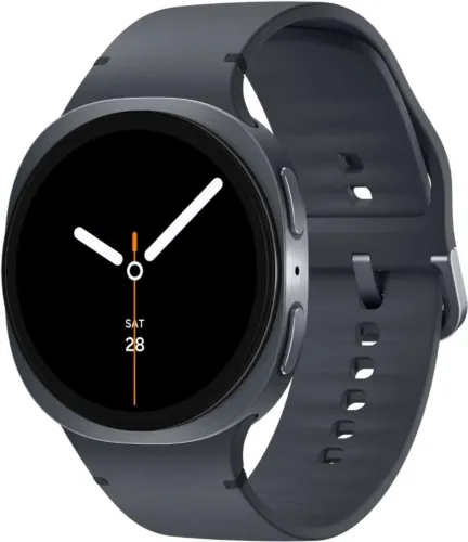 Image of Samsung Galaxy Watch8 (40mm, LTE) (Dark Gray Strap, Small)