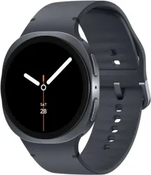 Samsung Galaxy Watch8 (40mm, LTE) (Dark Gray Strap, Small)