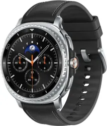 Samsung Galaxy Watch8 Classic (46mm Bluetooth) (Black Strap, Large)