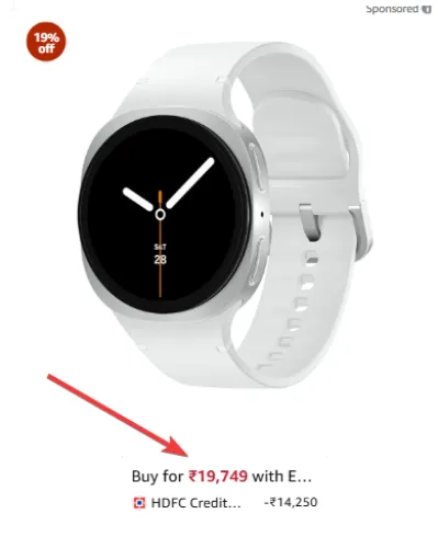 Image of Samsung Galaxy Watch8 with 3nm Processor