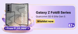 Samsung Galaxy Z Fold8 5G @ ₹1,05,999 on Flipkart Big Billion Days Sale