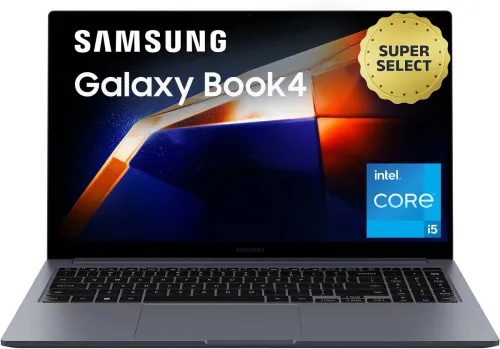 Image of Samsung Galaxy Book4 Intel Core i5 13th Gen 8GB RAM 512GB SSD 15.6 Inch Laptop