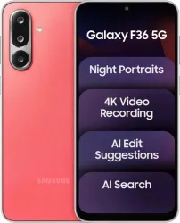 Samsung Galaxy F36 5G (Coral Red, 128 GB) (6 GB RAM)