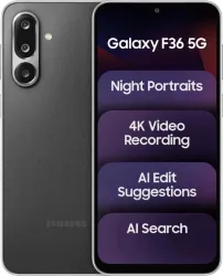 Samsung Galaxy F36 5G (Onyx Black, 128 GB) (6 GB RAM)