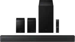 Samsung HW-B67EF /XL, Dolby Digital and DTS Virtual-X, Q-Symphony 490 W Bluetooth Soundbar (Black, 5.1 Channel)