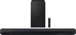 Samsung HW-Q600H/XL 320W 3.1.2ch Dolby Audio Soundbar 320 W Bluetooth Home Audio Speaker (Titan Black, 3.1.2 Channel)