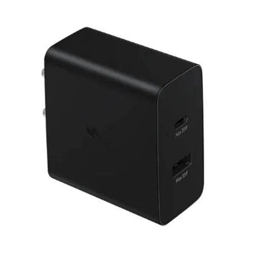 Image of Samsung Original 35W Power Adapter Duo for Tablets, Black