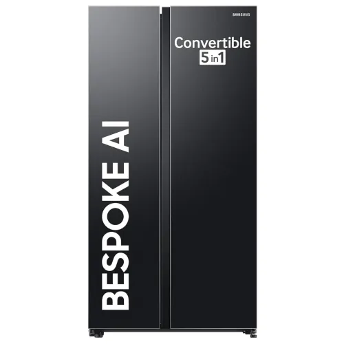 Image of Samsung 653L 5in1 Smart WiFi Side-by-Side Refrigerator (RS76CG8003B1HL)