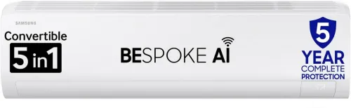 Image of Samsung 2025 Model 1.5 Ton 5 Star Split Inverter with Wi-fi AC (AR50F19D15HNNA//AR50F19D15HXNA, White)