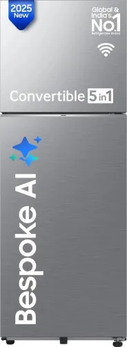 Image of Samsung 350L 3 Star Convertible Fridge – WiFi, Elegant Inox (RT38DG5A4DS8HL)