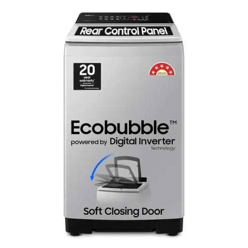 Image of Samsung 7 kg, 5 Star, Eco Bubble Technology, Washing Machine (WA70BG4441YYTL