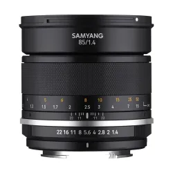 Samyang MF 85mm F1.4 Mk2 Lens for FUJIFILM X (22995), Black
