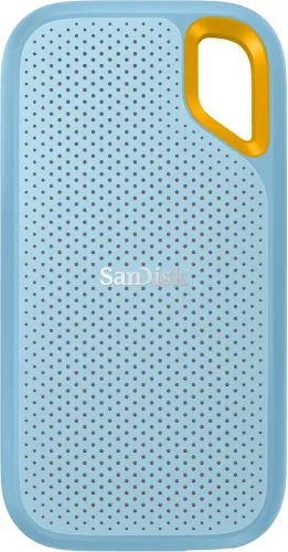 Image of SanDisk 2 TB External Solid State Drive (SSD)  (Sky Blue)