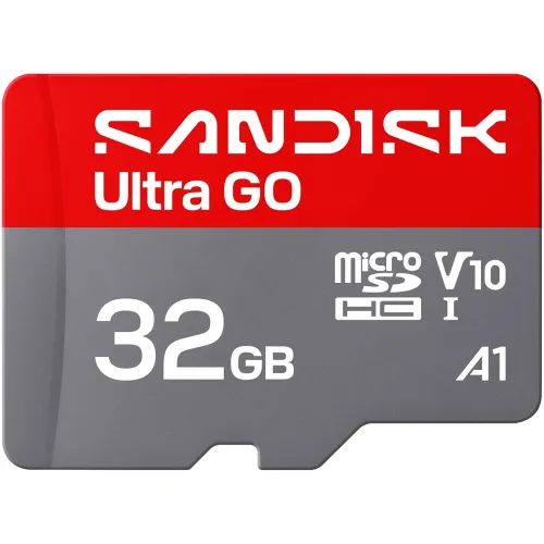 Image of SANDISK 32GB Ultra Go microSD Card UHS-I, Up to 120MB/s, Full HD Video