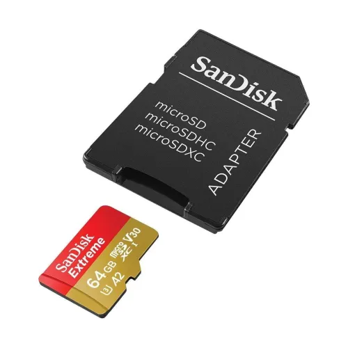 Image of SanDisk 64GB Extreme microSD 