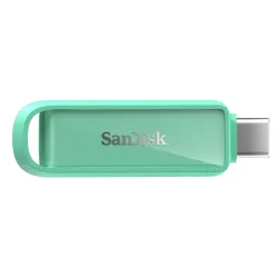 SanDisk Phone Drive with USB-C, 256GB, Upto 150 MB/s, Seafoam Green, 2Y Warranty, Automatic Backup Using SMZ, Works with iPhone 15 & iPhone 16 Series