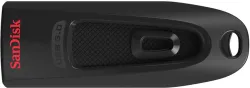 SanDisk Ultra USB 3.0 SDCZ48-128G-U46 128 GB Pen Drive Compatible with Laptop, Audio Player, Desktop Computer, Television USB 3.0 Plastic Case (Black)