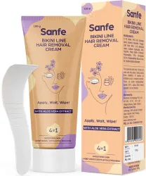 Sanfe Bikini Line Hair Removal Cream, 100g 