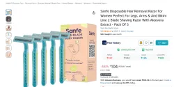 Sanfe Disposable Hair Removal Razor for Women Po5