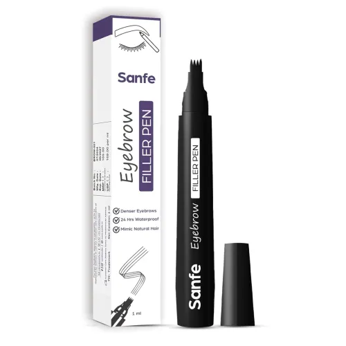 Image of Sanfe Eyebrow Filler Pen | Perfect Eyebrow Enhancer, waterproof & smudge-proof | one swipe application with micro precis