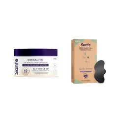 Sanfe Instalite Detan Cream & Nose Strips (200g)