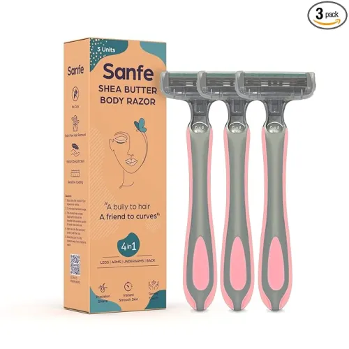 Image of Sanfe Shea Butter Body Razor Pack of 3