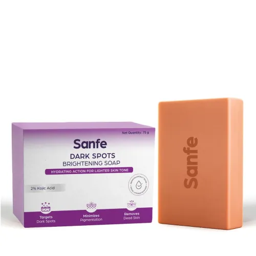 Image of Sanfe Soaps Kojic Acid Soap for Bath | 75g | Pack of 1