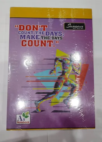 Image of SANGAM New Design A4 Notebook Yes 168 Pages (White, Pack of 8)