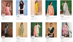 Sangria Floral Printed Kurta Set starting @ ₹655
