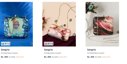 Image of Sangria Handbags And Bags at Starting @ ₹499