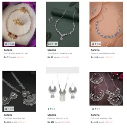 Sangria Jewellery Set Starting @ ₹72