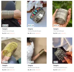 Sangria Womens Bangle Starting at ₹99