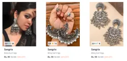 Sangria Womens Earrings Starting at ₹99