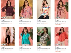Sangria Womens Top Upto 90% Discount